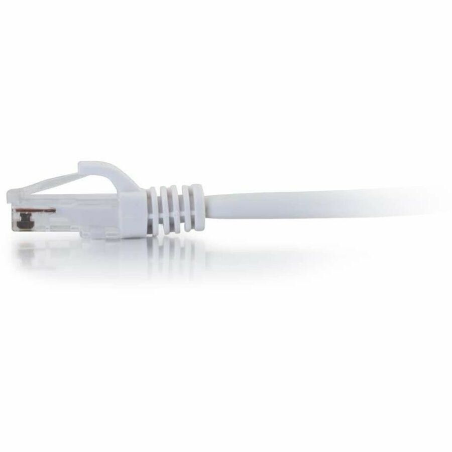 LEGRAND VS 10FT WHT SNAGLESS C6A CM, Male, 10 ft, 576-A25-010, Gold, Category 6a Network Cable