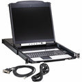Eaton 16-Port Cat5 KVM over IP Switch - 19 in. LCD, 1 Remote or 1 Local User, 1U Rack-Mount, TAA
