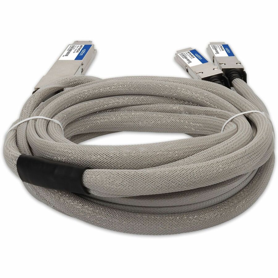 AddOn Mellanox MCP7Y60-H002 Compatible 400GBase-CU OSFP to 2xQSFP56 Direct Attach Cable (Passive Twinax, 2m)