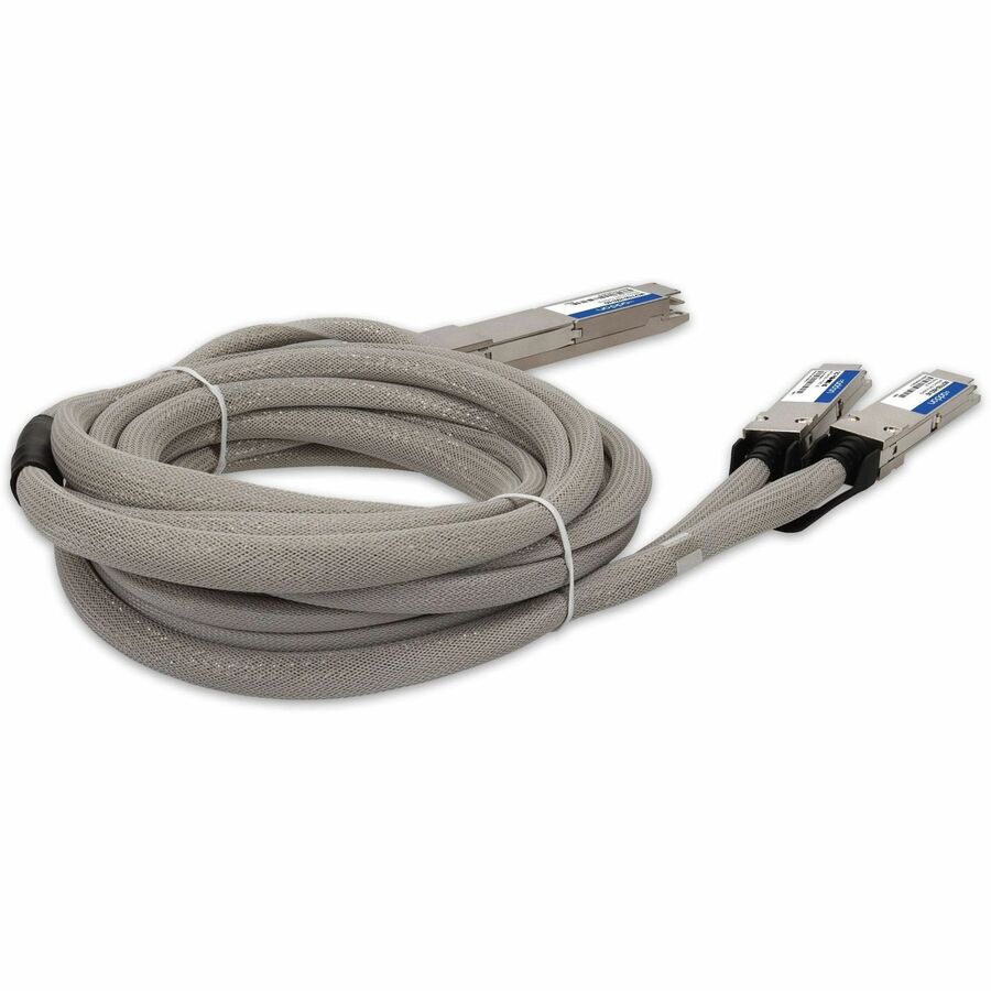 AddOn Mellanox MCP7Y60-H002 Compatible 400GBase-CU OSFP to 2xQSFP56 Direct Attach Cable (Passive Twinax, 2m)