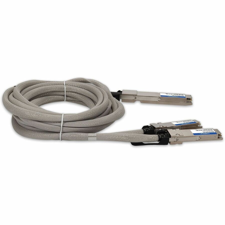 AddOn Mellanox MCP7Y60-H002 Compatible 400GBase-CU OSFP to 2xQSFP56 Direct Attach Cable (Passive Twinax, 2m)