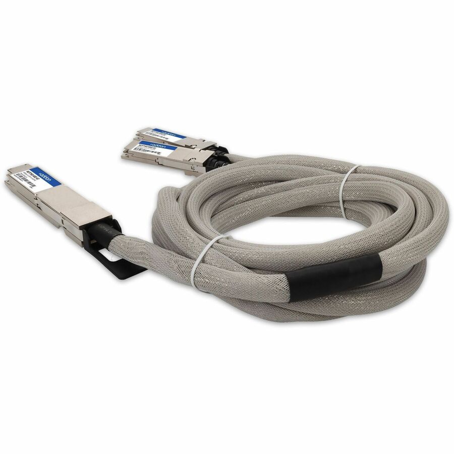 AddOn Mellanox MCP7Y60-H002 Compatible 400GBase-CU OSFP to 2xQSFP56 Direct Attach Cable (Passive Twinax, 2m)