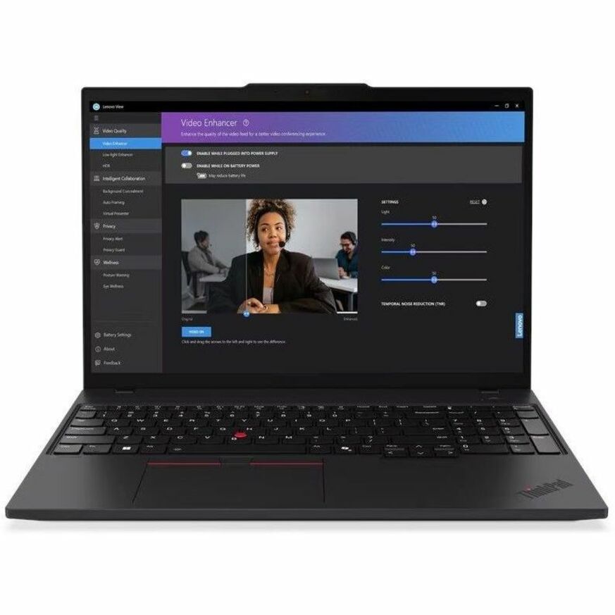 Lenovo ThinkPad T16 Gen 3 21MN005JUS 16" Touchscreen Notebook - WUXGA - Intel Core Ultra 5 135U - vPro Technology - 32 GB - 512 GB SSD - English Keyboard - Black