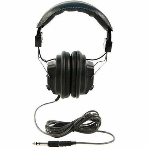 Califone 3068AV-CT Stereo Headphones, 10 ft, Black, Wired
