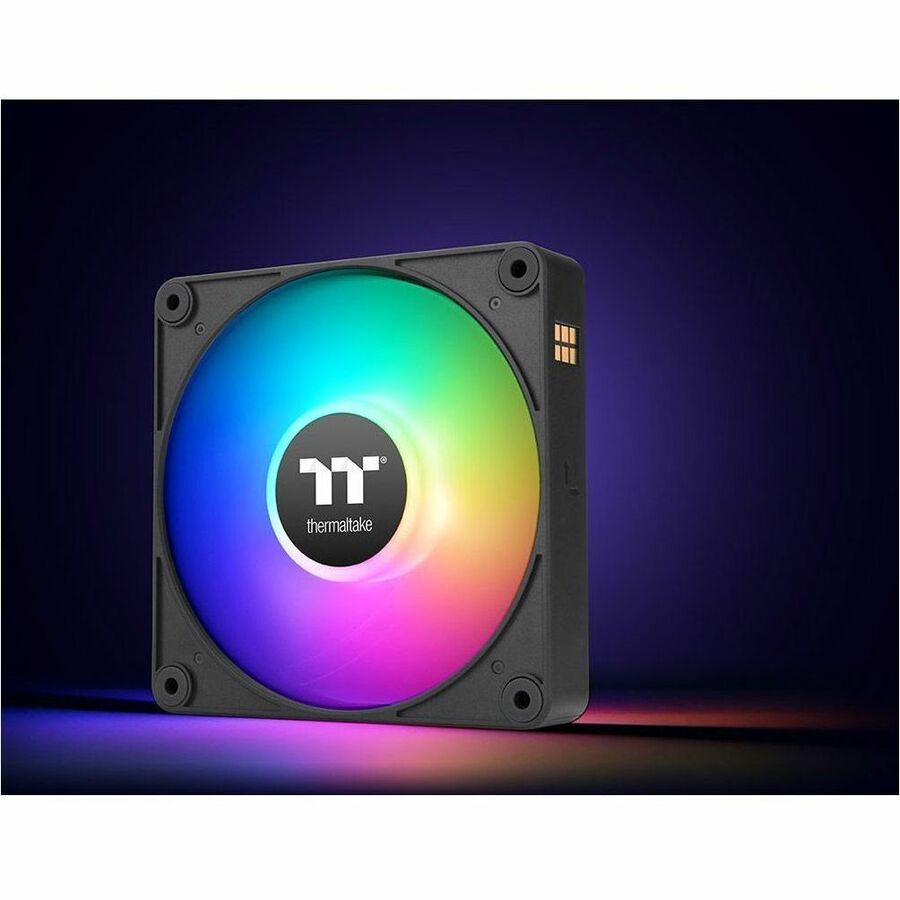Thermaltake CT120 EX ARGB 3 Pack Fan, 0.98", 2.95mmH2O, CT120 EX ARGB Sync PC Cooling Fan (3-Fan Pack) 3 x Cable