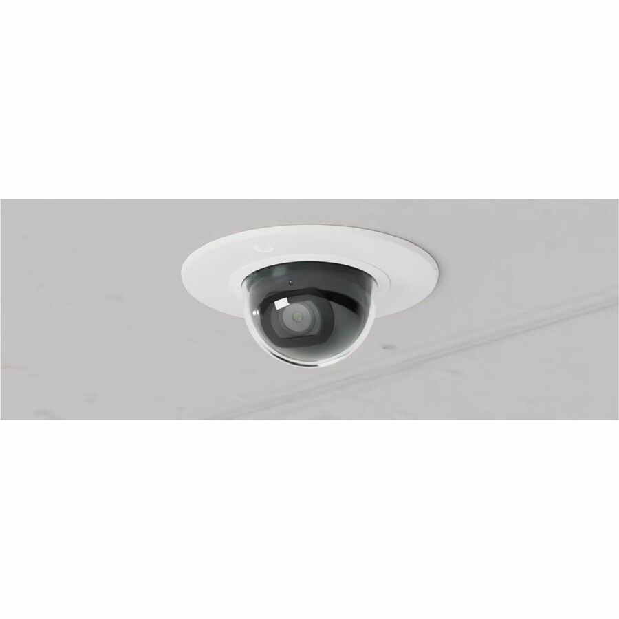 Ubiquiti Flush mount accessory for installing G5 Dome Ultra in a wall or ceiling with an impressively low-profile footprint, 4 in, UACC-G5-Dome-Ultra-FM-W, White
