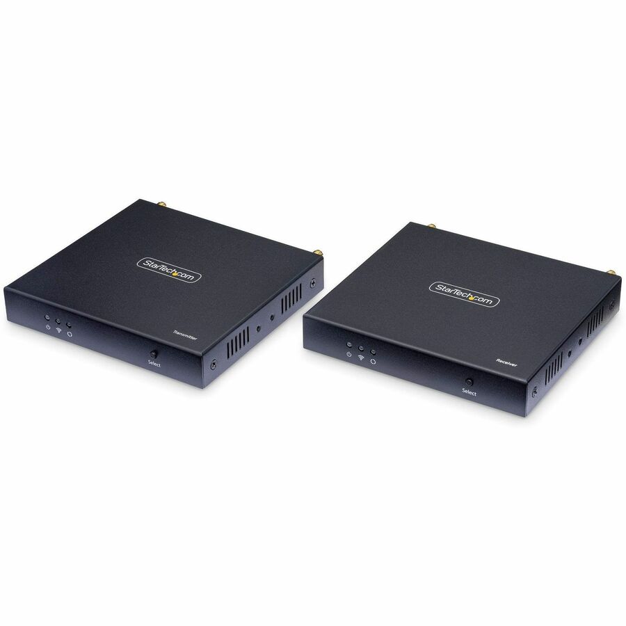 StarTech.com Wireless HDMI Extender, 4K 60Hz, Transmitter and Receiver Kit, Up to 165ft (50m), No Line-Of-Sight Required, IR Extension