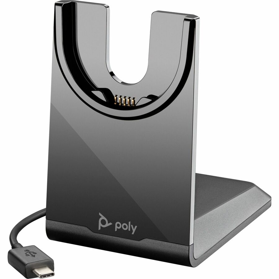HP Poly Voyager Focus 2 USB-C-C Headset +USB-C/A Adapter