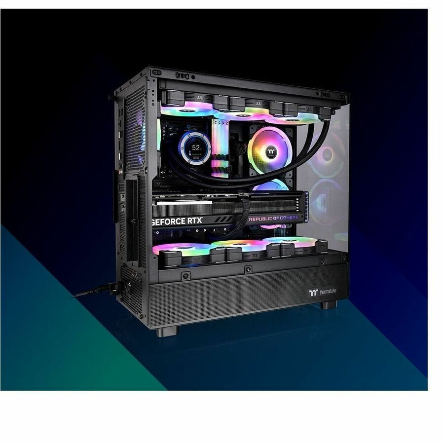 Thermaltake View 270 Plus TG ARGB Mid Tower Chassis