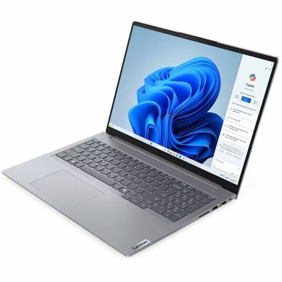 Lenovo ThinkBook 16 G7 ARP 21MW0001US 16" Notebook - WUXGA - AMD Ryzen 5 7535HS - 8 GB - 256 GB SSD - English (US) Keyboard - Arctic Gray