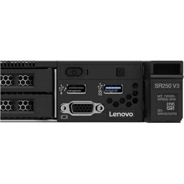 Lenovo ThinkSystem ST250 V3 7DCEA01VNA Tower Server - 1 Xeon E-2488 3.20 GHz - 16 GB RAM - Serial ATA/600 Controller