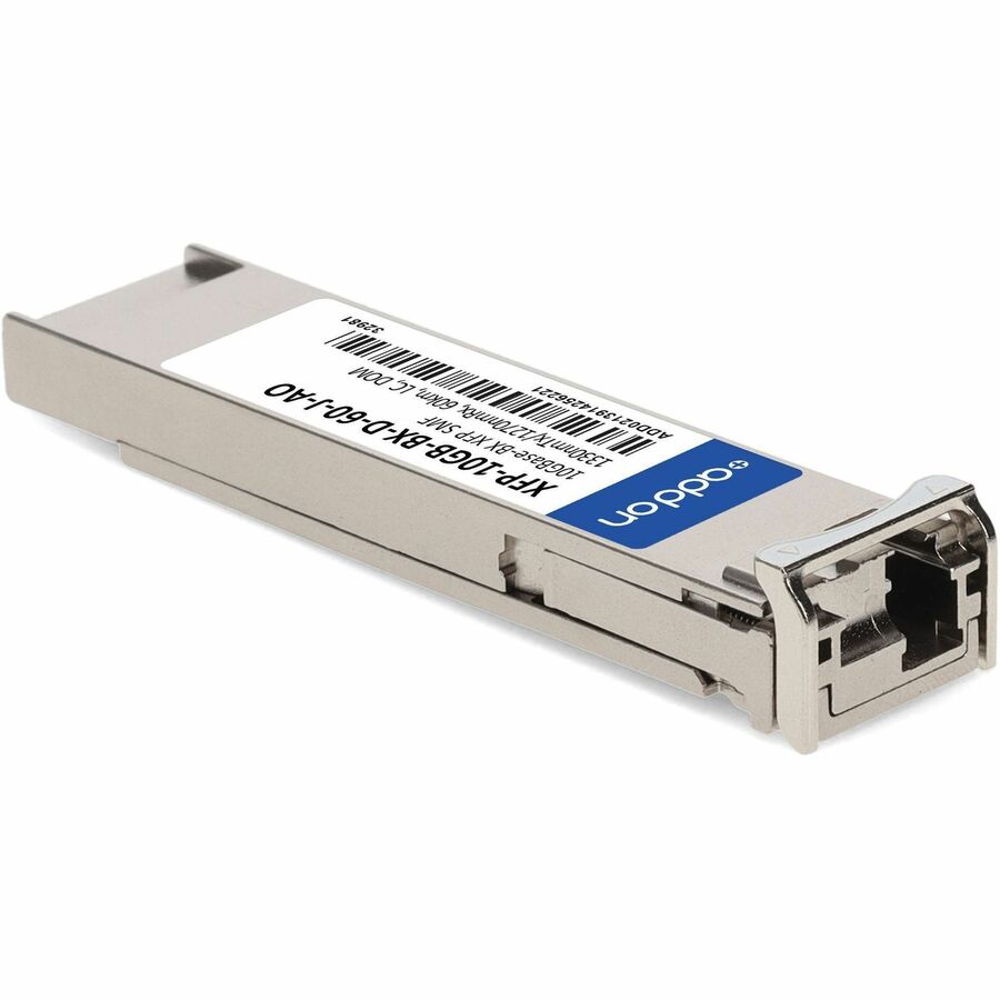 AddOn Juniper Networks Compatible TAA 10GBase-BX XFP Transceiver (SMF, 1330nmTx/1270nmRx, 60km, LC, DOM)