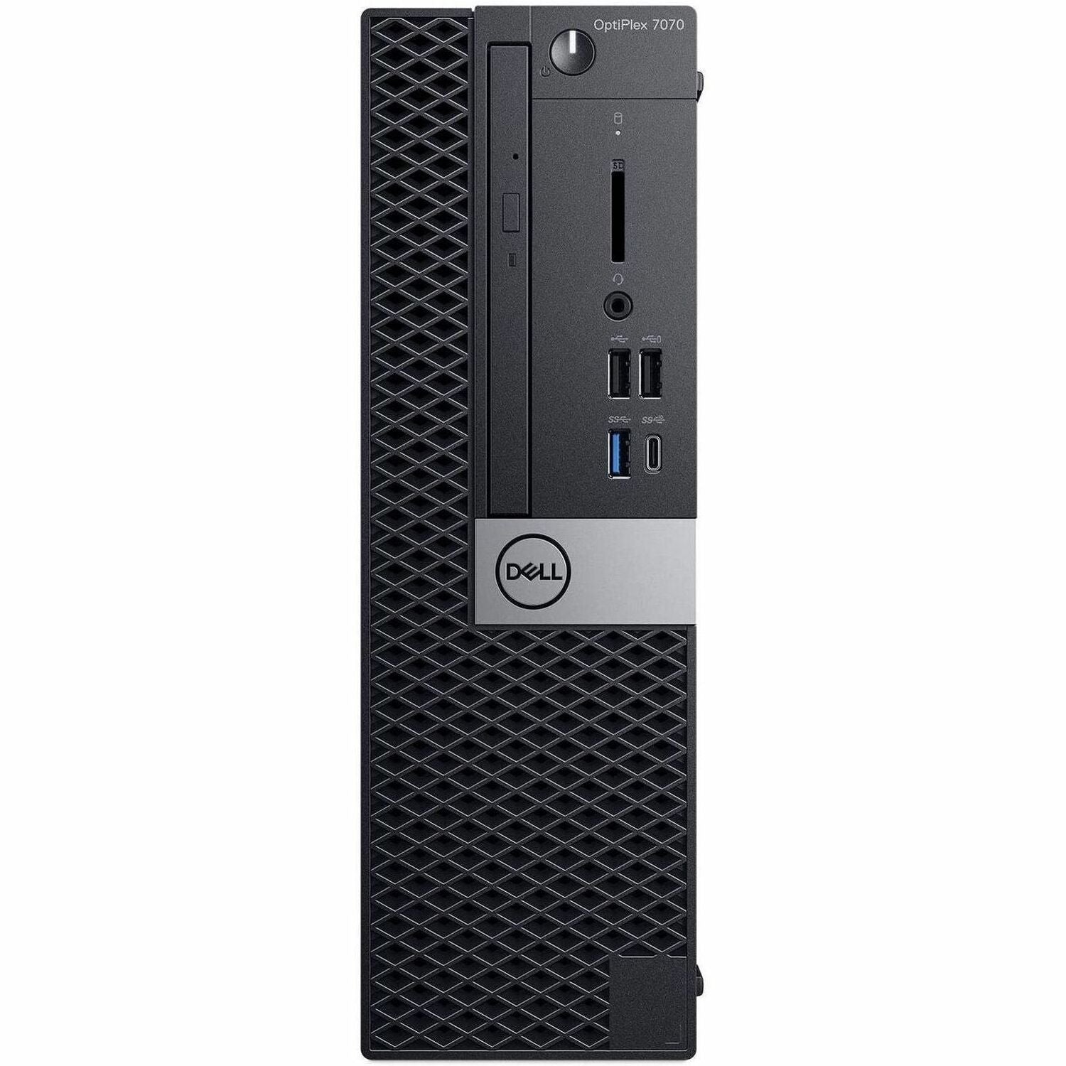 REFURBISHED ITEM - OFF LEASE - DELL 7070-SFF, Core i7-8700 3.2GHz, 16GB RAM, 500GB NVMe, DVD, Win10P64, Win 11 Compatible, Refurbished by Microsoft Authorized Refurbisher (MAR) - Grade A, 2-Year Depot (Mail-in) thru Joy Systems