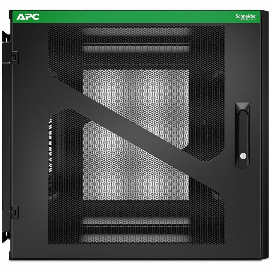 APC Netshelter 12U Wall Rack, 129.76 lb, AR112SM, Cable Management