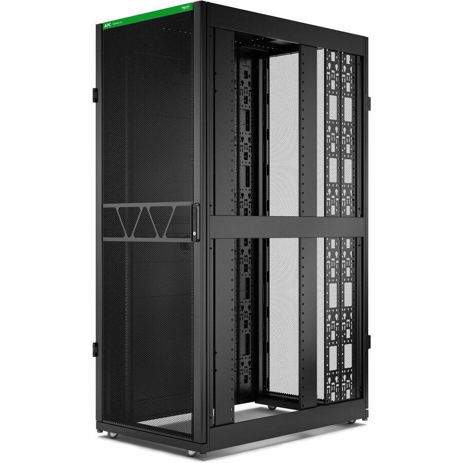 Schneider APC NetShelter SX Server Rack Gen 2, 42U, 1991H x 750W x 1200D mm, with Sides, Black [TAA]