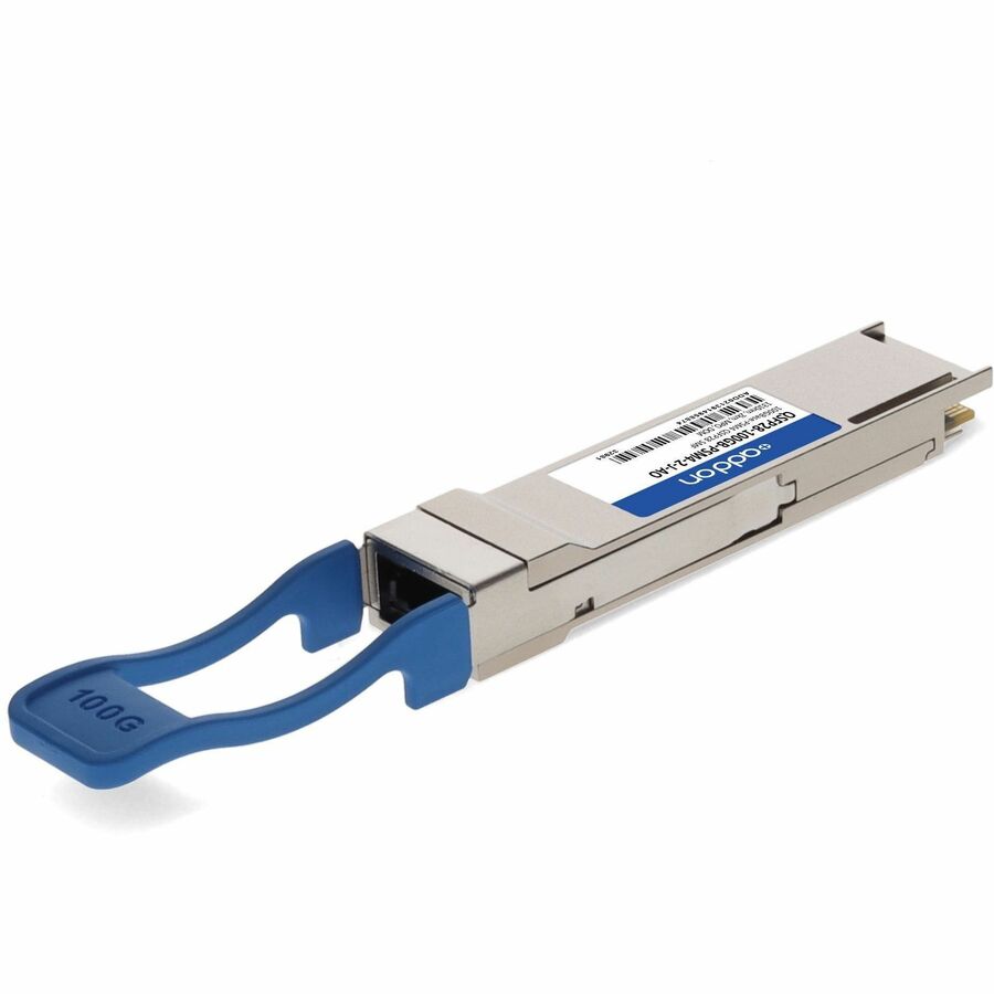 AddOn Juniper Networks Compatible 40/100GBase-PSM4 Dual-Rate QSFP28 Transceiver (SMF, 1310nm, 2km, MPO, DOM)