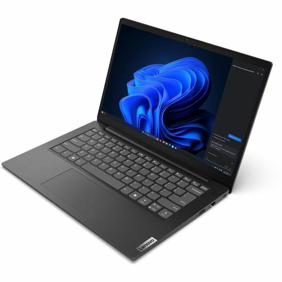 Lenovo V14 G5 IRL 83HD000VUS 14" Notebook - Full HD - Intel Core 3 100U - 8 GB - 256 GB SSD - English Keyboard - Business Black