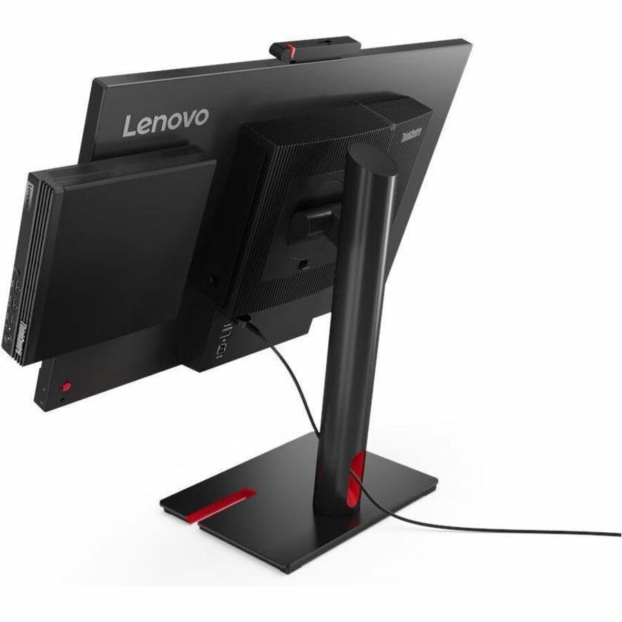Lenovo ThinkCentre M75q Gen 5 12RQ000SUS Desktop Computer - AMD Ryzen 7 PRO 8700GE - 16 GB - 256 GB SSD - Tiny - Black