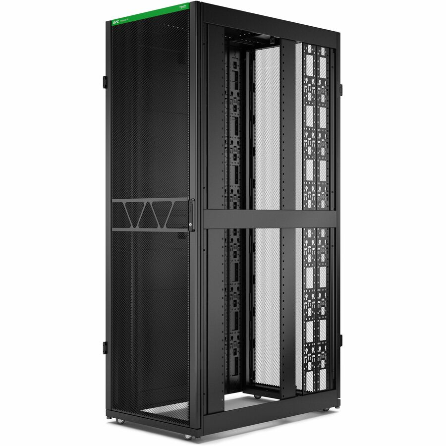 Schneider APC NetShelter SX Server Rack Gen 2, 48U, 2258H x 750W x 1200D mm, with Sides, Black [TAA]