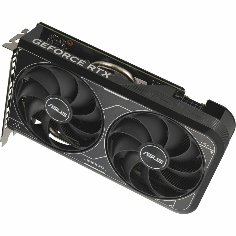 ASUS Dual GeForce RTX 4060 V2 OC Edition (PCIe 4.0, 8GB GDDR6, DLSS 3, HDMI 2.1a, DisplayPort 1.4a, 2-slot design, Axial-tech fan design, 0dB technology,