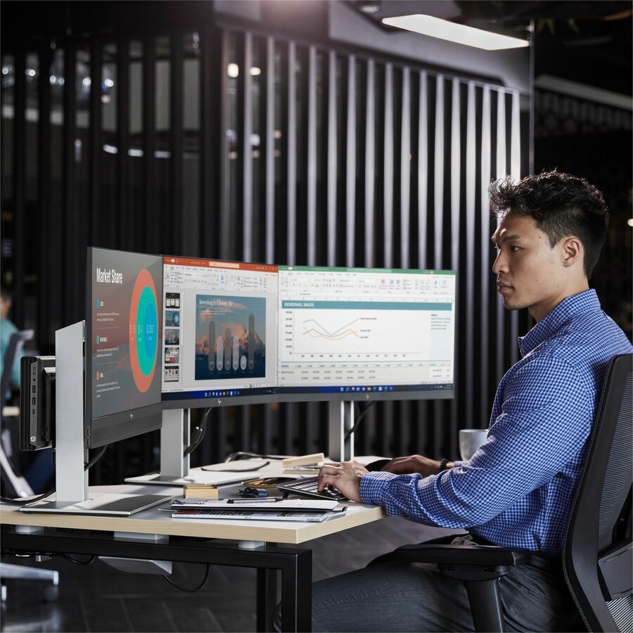 HP Elite Mini 800 G9 Desktop Computer - Intel Core i5 14th Gen i5-14500T - 32 GB - Desktop Mini