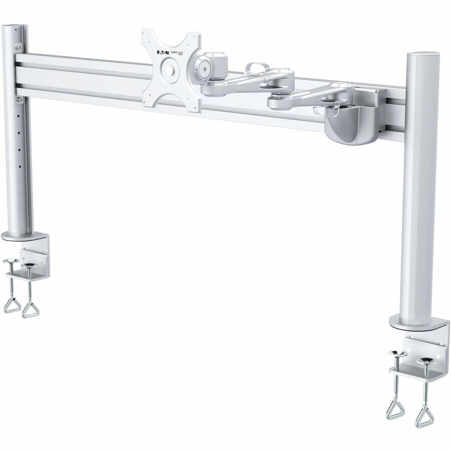 Eaton Tripp Lite Series Dual-Extension Monitor Mount for Slat Wall System, 13" to 32" Displays, TAA