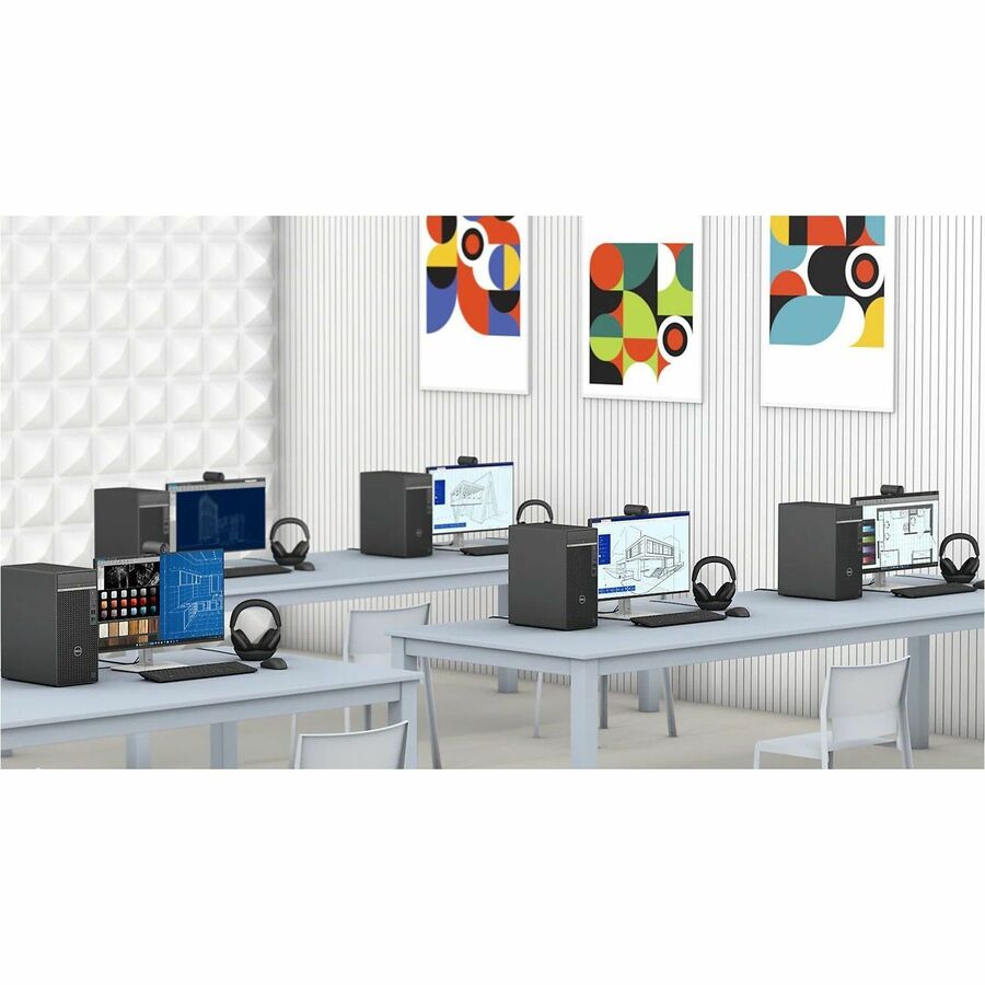 Dell OptiPlex 7000 7020 Plus Desktop Computer - Intel Core i9 14th Gen i9-14900 - vPro Technology - 64 GB - 1 TB SSD - Tower - Black