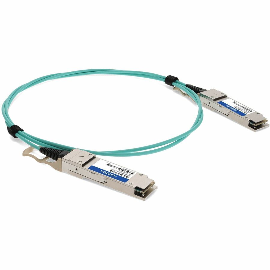 AddOn Mellanox MFS1S00-H007V Compatible TAA 200GBase-AOC QSFP56 Infiniband HDR Active Optical Cable (850nm, MMF, 7m)