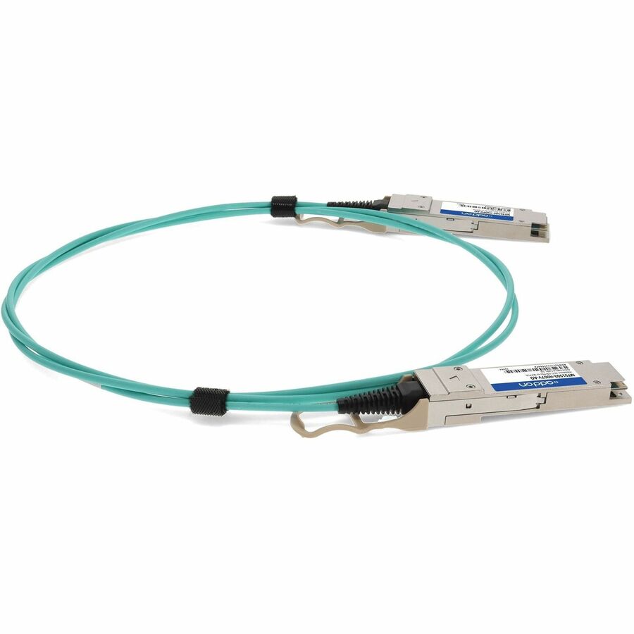 AddOn Mellanox MFS1S00-H007V Compatible TAA 200GBase-AOC QSFP56 Infiniband HDR Active Optical Cable (850nm, MMF, 7m)