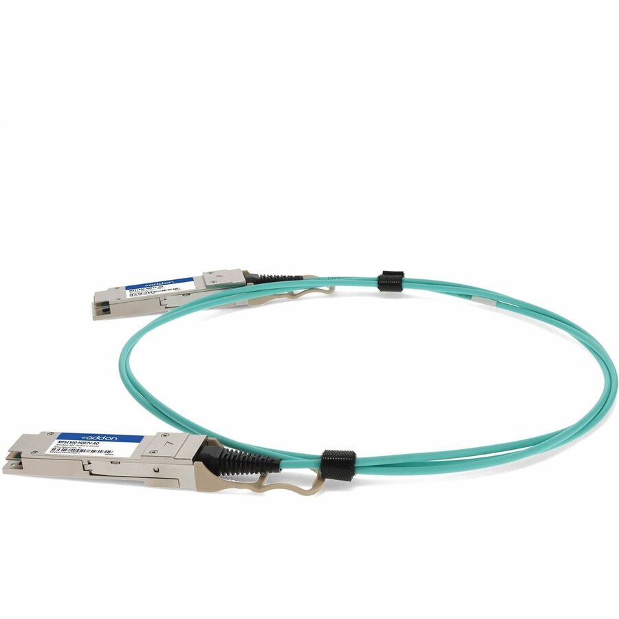 AddOn Mellanox MFS1S00-H007V Compatible TAA 200GBase-AOC QSFP56 Infiniband HDR Active Optical Cable (850nm, MMF, 7m)