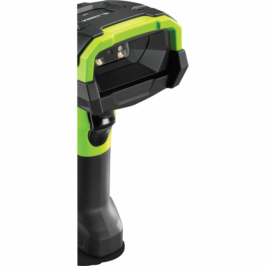 Zebra DS3600 DS3678-XR Barcode Scanner, Green, the imager makes it easy to scan 1D and 2D barcodes, Wireless, With Bluetooth technology