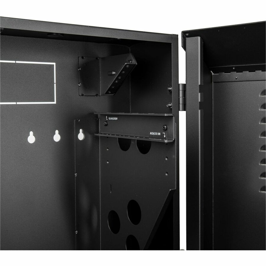 Rocstor SolidRack 5U Low Profile 36 inches Deep Vertical Mount Enclosure Cabinet