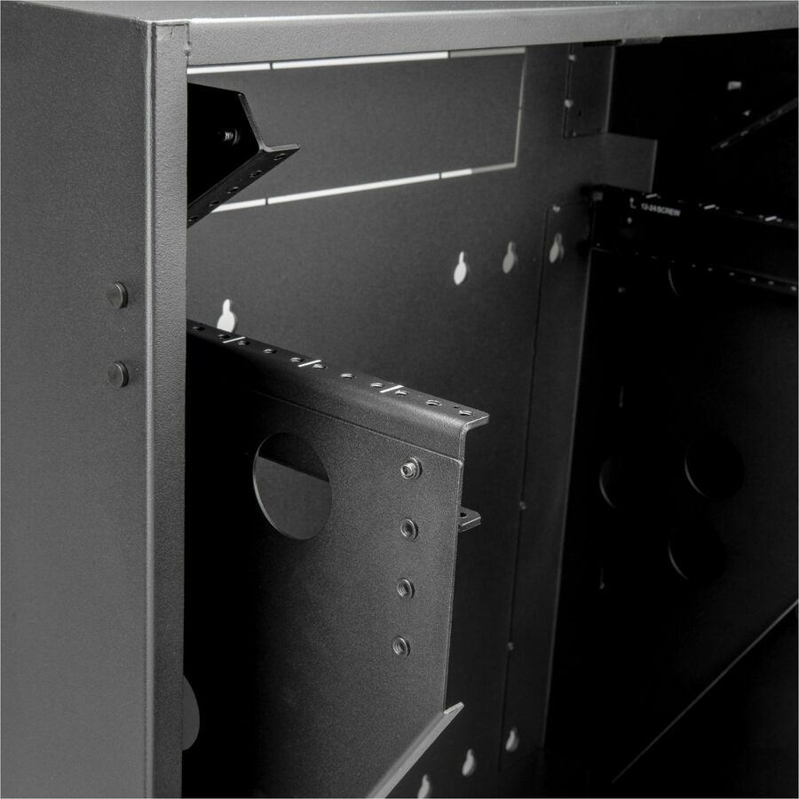Rocstor SolidRack 6U Low Profile Vertical Mount Enclosure Cabinet