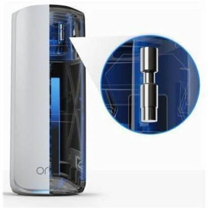 Netgear ORBI7 TB WIFI7 2PK BNDL, 2.02 lb, 2.5 Gigabit Ethernet, IEEE 802.11be, Orbi RBE772 Wireless Router, RBE772