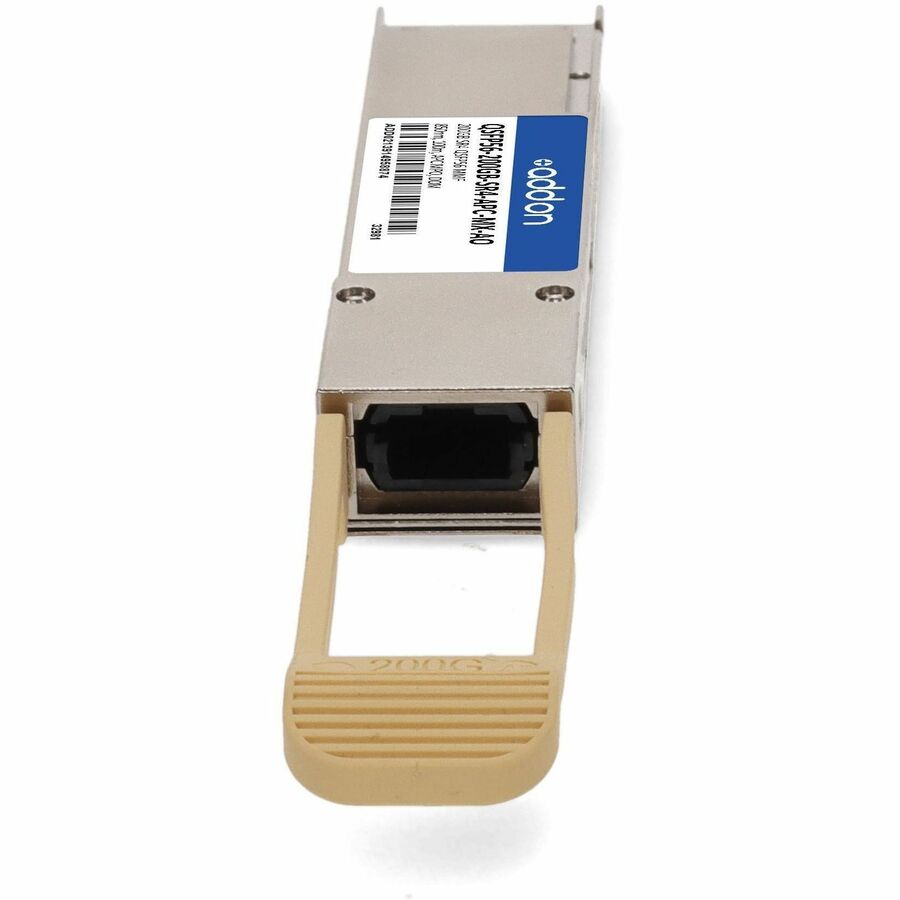 AddOn Mellanox Compatible TAA 200GBase-SR4 QSFP56 Transceiver (MMF, 850nm, 100m, APC MPO, DOM)