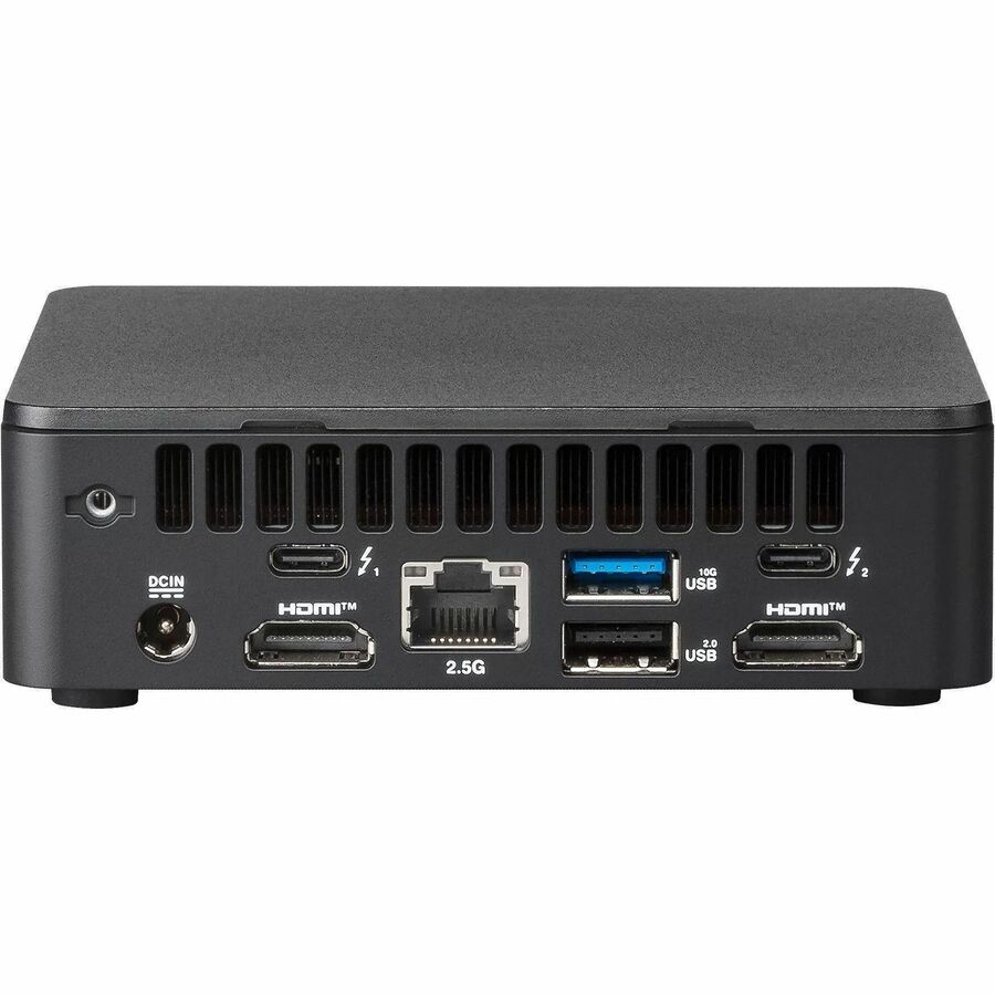 Asus RNUC13L5KV700000I, 2.5 Gigabit Ethernet, Black, Bluetooth 5.3, Core i7, DDR4-3200/PC4-25600