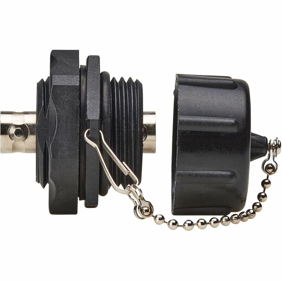 Eaton Tripp Lite Series Rigid Industrial BNC Adapter (M/F) - IP68, Black