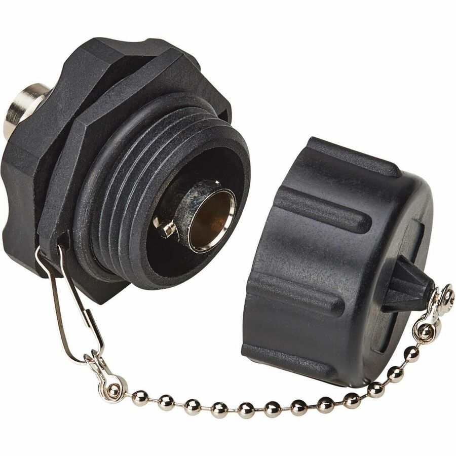 Eaton Tripp Lite Series Rigid Industrial BNC Adapter (M/F) - IP68, Black