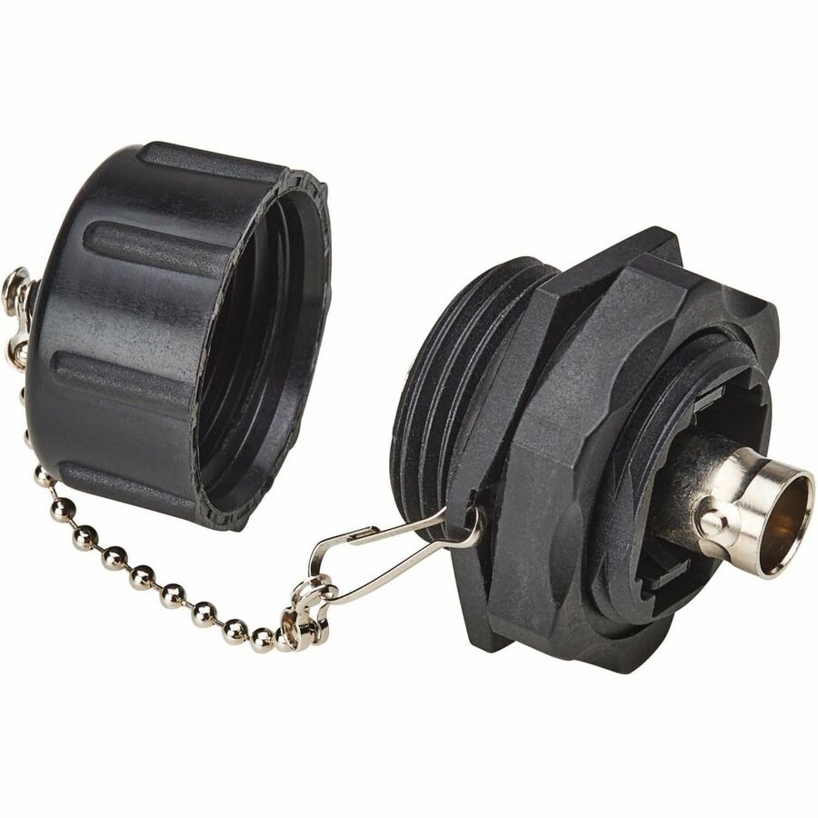 Eaton Tripp Lite Series Rigid Industrial BNC Adapter (M/F) - IP68, Black