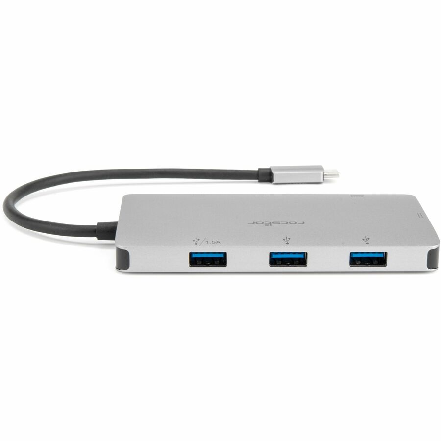 Rocstor USB C Multiport Adapter, 8-in-1 Hub