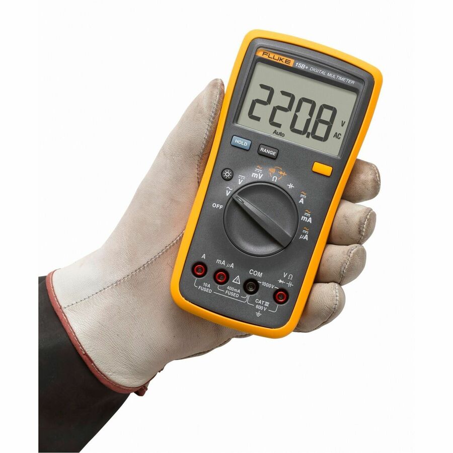 Fluke 15B+-R,Basic DMM, CAT III, Retail