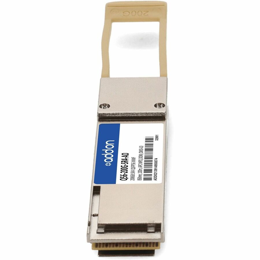 AddOn Dell QSFP-200G-SR4 Compatible 200GBase-SR4 QSFP56 Transceiver (MMF, 850nm, 100m, APC MPO, DOM, CMIS 4.0)
