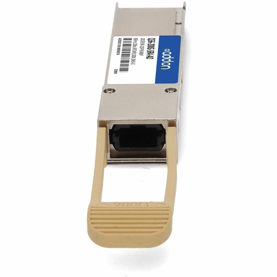 AddOn Dell QSFP-200G-SR4 Compatible 200GBase-SR4 QSFP56 Transceiver (MMF, 850nm, 100m, APC MPO, DOM, CMIS 4.0)
