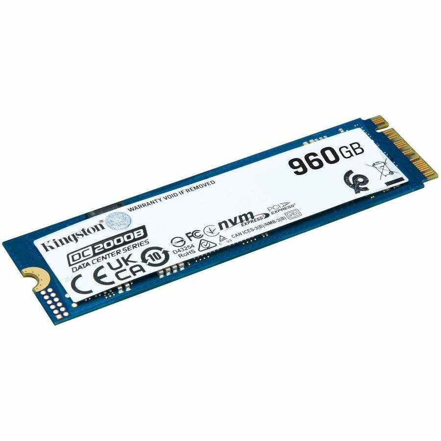 Kingston DC2000B 960 GB Solid State Drive - M.2 2280 Internal - PCI Express NVMe (PCI Express NVMe 4.0 x4)