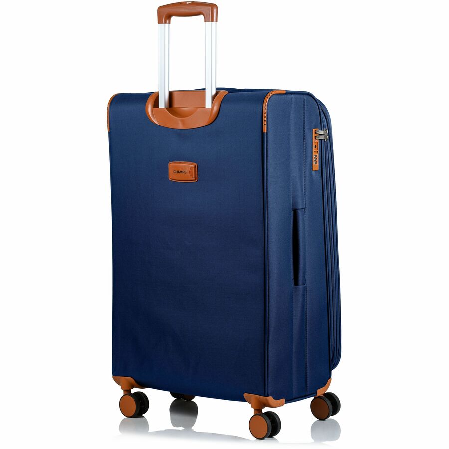 CHAMPS Classic Collection - 3-piece Softside Luggage set - Navy