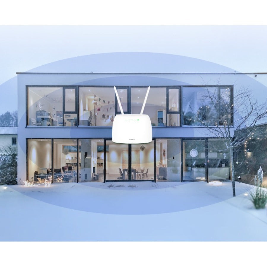 Tenda 4G07 Wi-Fi 5 IEEE 802.11b/g/n/ac 1 SIM Ethernet, Cellular Wireless Router