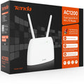 Tenda 4G07 Wi-Fi 5 IEEE 802.11b/g/n/ac 1 SIM Ethernet, Cellular Wireless Router