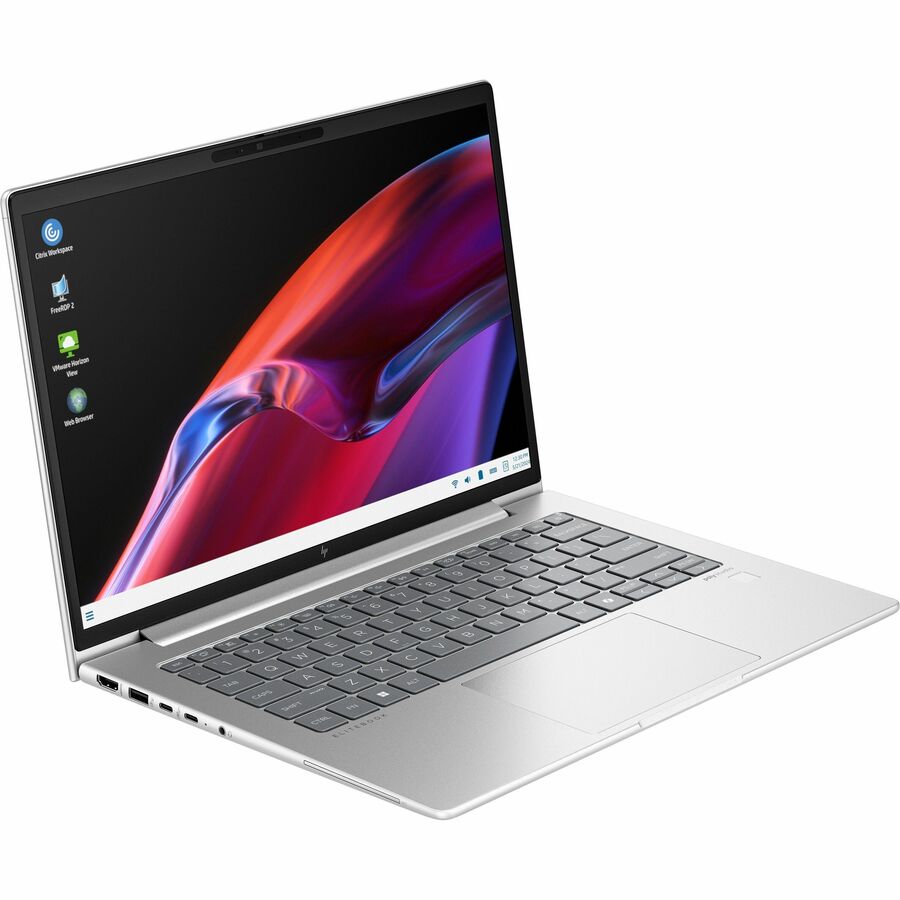 HP Elite mt645 G8 14" Touchscreen Thin Client Notebook - WUXGA - AMD Ryzen 3 7335U - 8 GB - 256 GB SSD - Pike Silver