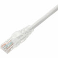 AddOn 100ft White CAT 6 PVC Ethernet Cable Snagless Easy Clear Boot TAA RJ-45 M/M