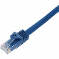 AddOn 75ft Blue CAT 6A PVC Ethernet Cable Snagless Easy Boot RJ-45 M/M